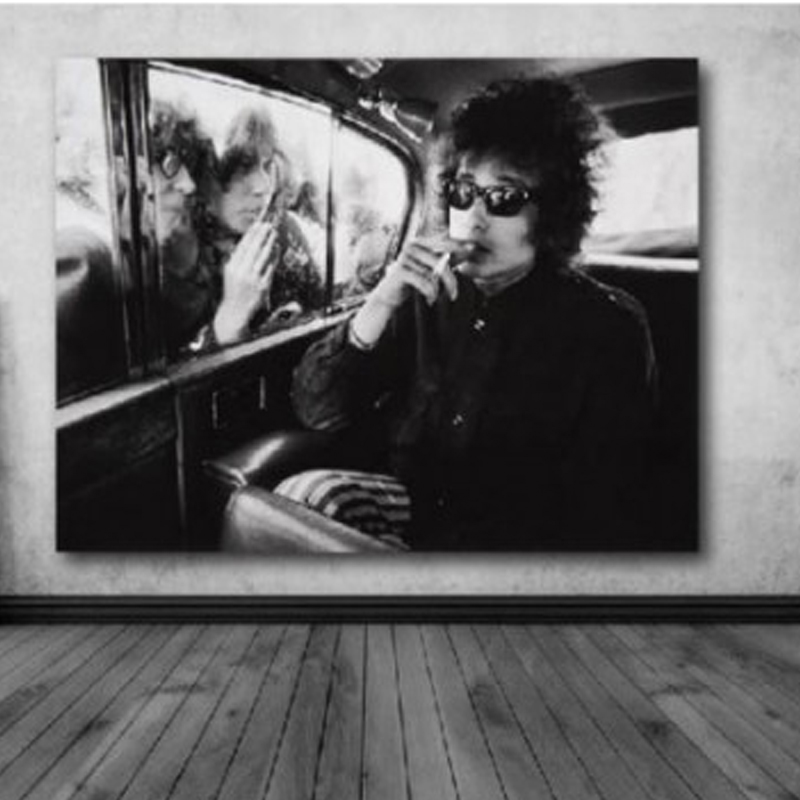 Πίνακας σε καμβά με μουσική Bob Dylan Cigarette